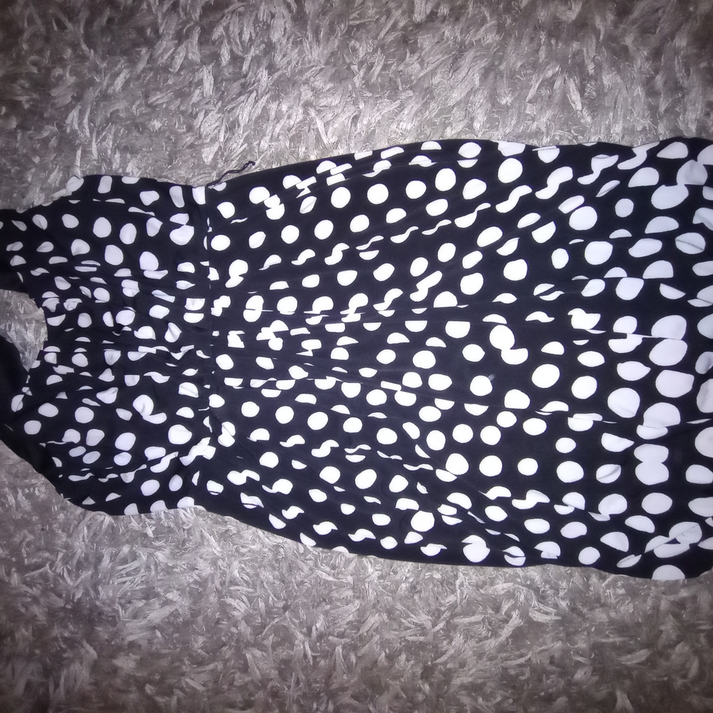 Polka Dot Sleeveless Dress